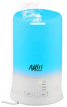Allin Exporters DT 2109 Ultrasonic Humidifier & Aroma Diffuser (100ml Tank) with 3 Bottle of Essential Oil Free-15ml Each