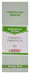 Bakson's Homoeopathy Strontium Carbonicum Dilution 200