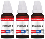 Dr. Majumder Homeo World Ipecacuanha Mother Tincture (30ml Each) Q