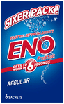 Eno Fruit Salt Sachet | Ayurvedic Acidity Relief Formula (5gm Each) | Flavour Regular