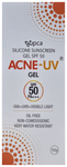 Acne-UV Sunscreen with Broad Spectrum UVA/UVB Protection | Oil Free & Water Resistant | Gel SPF 50