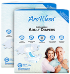 Arokleen Disposable Adult Diaper (10 Each) Medium