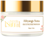 Ayurvedic Sutra Abhyanga Sutra Ghee & Shea Body Makhanam for Dry Skin ,Firming & Glowing