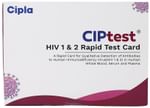 Ciptest HIV 1 & 2 Rapid Test Card