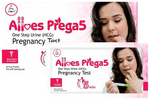 Alloes Prega5 One Step Urine (HCG) Pregnancy Test Kit
