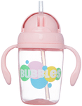 Bubbles Baby PP Straw Cup BPA Free 12+ Months (320ml Each) Pink