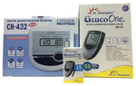 Dr Morepen Combo Pack of BG 03 Glucose Monitor and 25 Strips with Citizen CH 432 Digital Blood Pressure Monitor