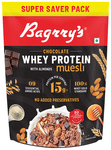 Bagrry's Chocolate Whey Protein with Almonds Muesli