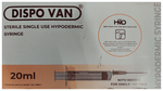 Dispovan 20ml Syringe with Needle