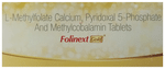 Folinext Gold Tablet with L-Methylfolate, Pyridoxal-5 Phosphate & Mecobalamin