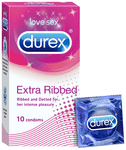 Durex Extra Ribbed Condom