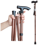 Entros KL927 Aluminium Single Leg L-Shaped Folding Walking Stick