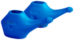 Asbob Healthcare Unbreakable Plastic Neti Pot, Nasal Wash Blue
