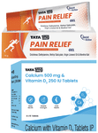 Combo Pack of Tata 1mg Calcium 500mg & Vitamin D3 250IU Tablet (15) & Tata 1mg Pain Relief Gel (75gm)