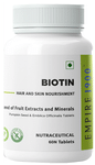 EMPIRE 1900 Biotin|Hair and Skin Nourishment|Biotin Supplement|Skin and Hair Supplement Tablet