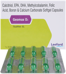 Geomax D3 Softgel for Osteoporosis