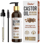Dabur 100% Natural Cold-Pressed Castor Oil | Promotes Hair Growth & Hydrates Skin