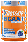 Fast&Up BCAA 2:1:1 (Leucine, Isoleucine & Valine) | For Lean Muscles & Recovery | Flavour Blueberry