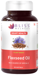 Bliss Welness Cardiovascular Health Flaxseed Oil High Potency Omega-3 Softgel Capsule
