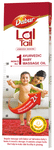 Dabur Lal Tail | Ayurvedic Baby Massage Oil | Supports Baby's Bone, Muscle & Skin Health
