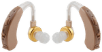 Auditech Ultra Sound Enhancement Amplifier ' Diamond' For Both Ears Behind The Ear Hearing Aid
