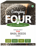 Everyday Four Raw Basil Seeds (150gm Each)