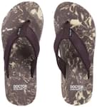 Doctor Extra Soft D29 Orthopaedic | Diabetic | Stylish | Comfortable | MCR |Anti-Skid | Rubber Flip-Flop for Men Brown 13