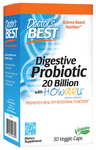 Doctor's Best Digestive Probiotic 20 Billion with Howaru Veggie Caps