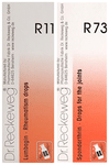 Combo Pack of Dr. Reckeweg R73 Joint Pain Drop & Dr. Reckeweg R11 Rheumatism Drop (22ml Each)