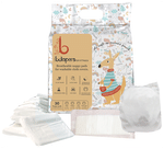Bdiapers Disposable Nappy Pads with 1 Washable Cloth Cover Medium