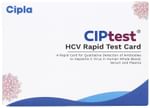 Ciptest HCV Rapid Test Card
