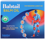 Babuline Babtail Balm Oil for Body, Back, Knee, Legs, Shoulder and Muscle pain | Suitable For Relief from Cold, Cough, Headache, Blocked Nose (10ml Each)
