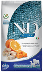 Farmina Pet Foods N&D Ocean Codfish, Pumpkin and Orange Grain Free Dog Food (Adult Medium & Maxi)