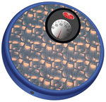 EASYCARE EC3033 Round Manual Weighing Scale Monitor Blue