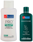 Dr Batra's Combo Pack of Pro+ Intense Volume Shampoo 500ml and Conditioner 200ml