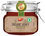 Dabur Organic Honey | 100% Pure & Natural | Raw , Unprocessed Honey | No Sugar Adulteration