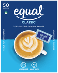 Equal Classic Zero Calorie from Sucralose Sachet (50 Each)