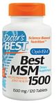 Doctor's Best MSM 1500mg Tablet for Joint Health