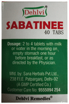 Dehlvi Remedies Sabatinee Tablet
