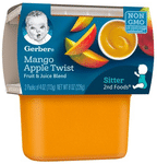 Gerber Sitter 2nd Food (113gm Each) Mango Apple Twist