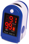 Gibson Finger Pulse Oximeter Blue
