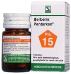 Dr Willmar Schwabe India Berberis Pentarkan Tablet
