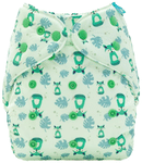 Bumberry Adjustable Reusable Cloth Diaper Cover Without Inserts Fuzzy Fox