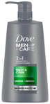Dove Men+Care 2in1 Shampoo+Conditioner Shampoo Fresh