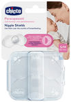Chicco New Nipple Silicone Shields Small to Medium