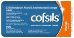Cofsils Lozenges for Quick Relief from Sore Throat Orange