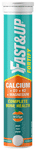 Fast&Up Fortify Calcium + D3 + K2 + Magensium Effervescent Tablet Orange