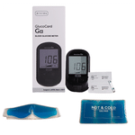 Arkray 29FA810 11 Combo Pack of Glucocard G+ Blood Glucose Meter & Relax and Relief Kit Black