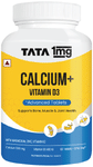 Calcium and Vitamin D3 Tablets with Zinc, Magnesium & Alfalfa | Citrate Malate Form | by Tata 1mg