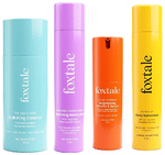 Foxtale Combo Pack of Hydrating Cleanser 100ml & Moisturizer 50ml, Brightening Vitamin C Serum 30ml and Dewy Sunscreen 50ml